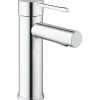 Grohe Einhand-Waschtischbatterie Essence S-Size Chrom Glatter Körper< Einhebelmischer