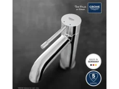 Grohe Einhebelmischer<Einhand-Waschtischbatterie Essence S-Size Chrom Glatt