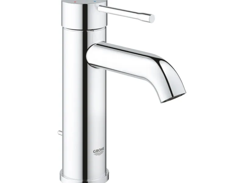 Sale Grohe Einhand-Waschtischbatterie Essence S-Size Zugstangen-Ablaufgarnitur Chrom