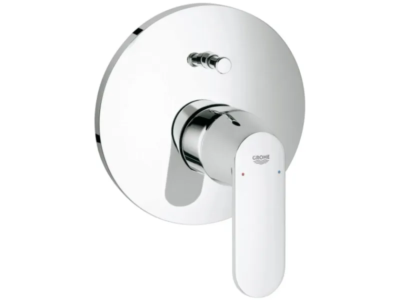 Best Grohe Einhebelmischer-Wannenarmatur Eurosmart C Chrom