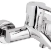 New Grohe Einhebelmischer-Wannenarmatur Feel Chrom
