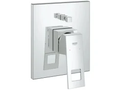 Grohe Einhebelmischer<Einhebelmischer-Wannenarmatur Eurocube Chrom