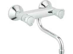 Grohe Küchenarmatur Costa L DN 15 für Wandmontagen< Zweigriffarmatur