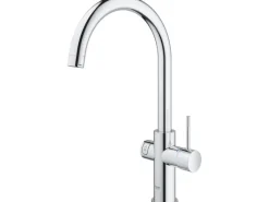 Outlet Grohe Küchenarmatur und Boiler Red Duo Größe-L Chrom