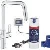 Grohe Einhebelmischer|Zubehör Für Küchenarmatur<Küchenarmatur-Kit Blue Pure Start mit Ultrasafe Filter Silber