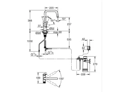 Grohe Einhebelmischer|Zubehör Für Küchenarmatur<Küchenarmatur-Kit Blue Pure Start mit Ultrasafe Filter Silber