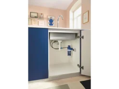 Hot Grohe Küchenarmatur-Set Blue Pure Start Curve mit Mini Aktivkohlefilter Silber