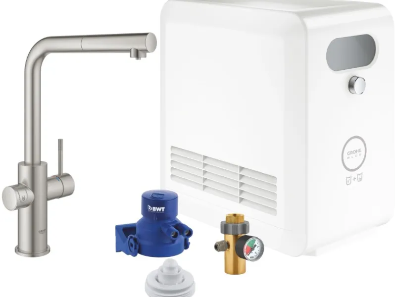 Grohe Einhebelmischer|Ersatzteile Küchenarmatur<L-Auslauf Set Blue Professional