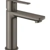 Grohe Lineare Waschtischbatterie S-Size in Hard Graphite gebürstet< Einhebelmischer
