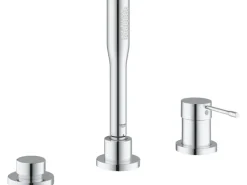 Grohe Einhebelmischer<3-Loch Einhand-Wannenkombination Essence Chrom