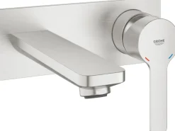 Sale Grohe 2-Loch-Waschbeckenarmatur Lineare Supersteel