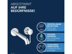 Clearance Grohe 2-Loch-Waschtischbatterie Essence Chrom
