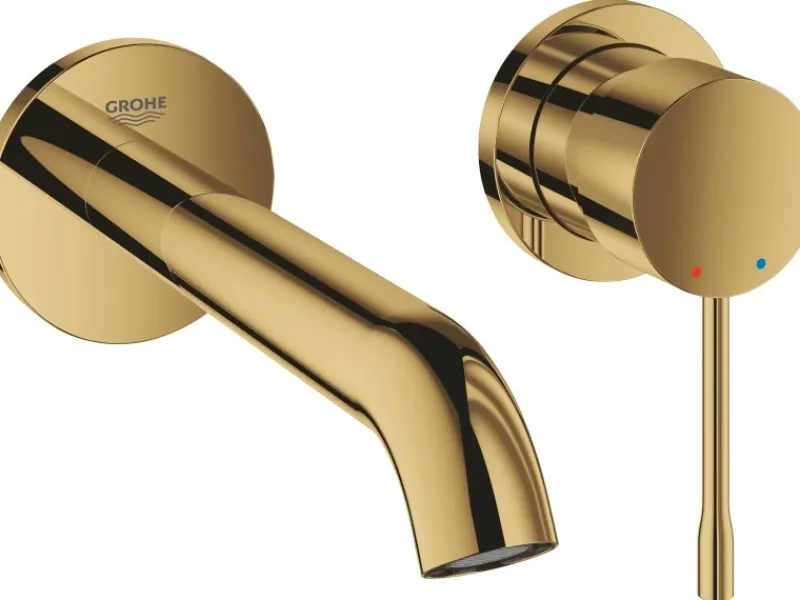 Discount Grohe 2-Loch-Waschtischbatterie Essence Cool Sunrise