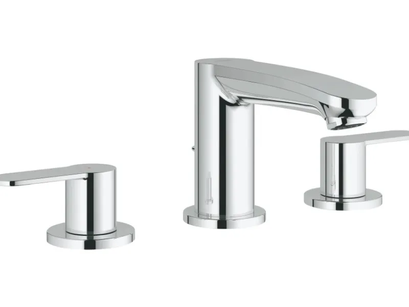 Best Grohe 3-Loch-Waschtischbatterie Eurostyle Cosmopolitan Chrom