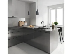 Sale Grohe Minta Spültischbatterie mit C-Auslauf in Velvet Black