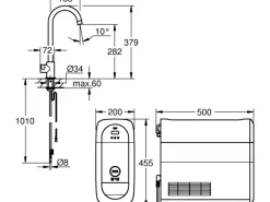 Grohe Mono Starter Kit Blue Home< Ersatzteile Küchenarmatur|Zubehör Für Küchenarmatur