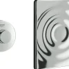New Grohe Pneumatik-Betätigung  Chrom