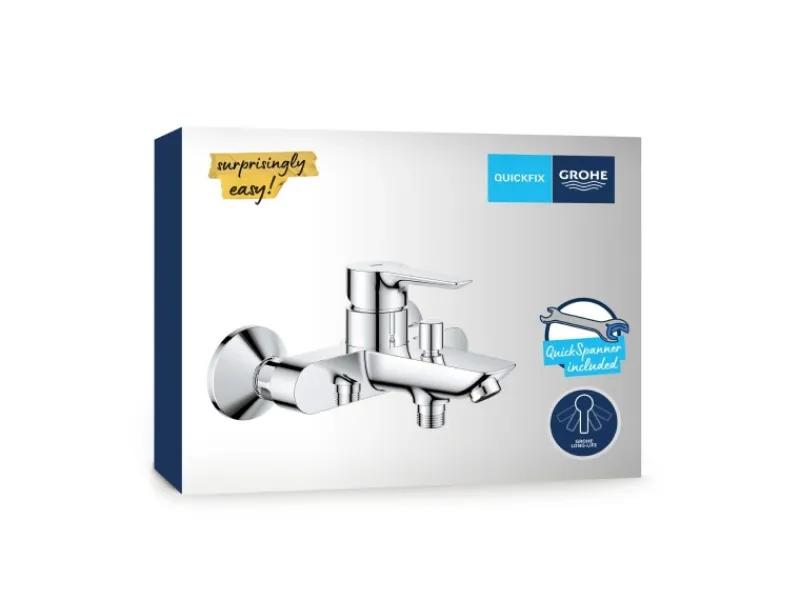 Sale Grohe QuickFix Badewannenarmatur Start Alira Chrom