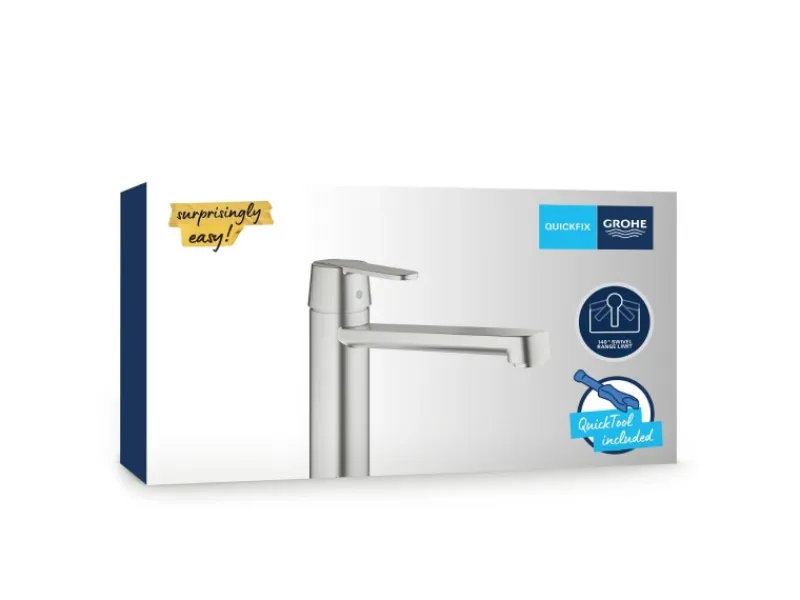Grohe QuickFix Einhand-Spültischbatterie Get< Einhebelmischer