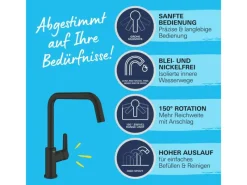 Sale Grohe QuickFix Einhand-Spültischbatterie Start Schwarz