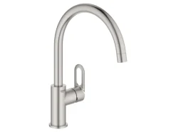 Grohe Einhebelmischer<QuickFix Einhand-Spültischarmatur Start Loop Supersteel