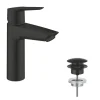 Grohe QuickFix Einhand-Waschtischbatterie Start M-Size Schwarz< Einhebelmischer