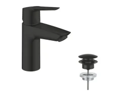 Sale Grohe QuickFix Einhand-Waschtischbatterie Start S-Size Schwarz