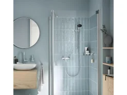 Grohe Einhebelmischer<QuickFix Einhebel-Duscharmatur Start Alira Chrom Wandmontage