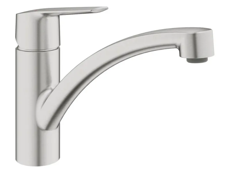 Clearance Grohe QuickFix Spültischarmatur Start mit niedrigem Auslauf Supersteel