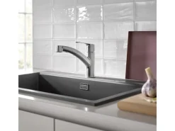 Grohe QuickFix Spültischarmatur Start mit ausziehbarer Dualbrause< Einhebelmischer