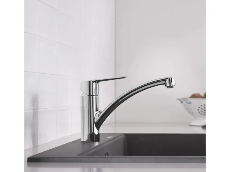 Grohe Einhebelmischer<QuickFix Spültischarmatur Start mit niedrigem Auslauf