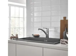 Grohe Einhebelmischer<QuickFix Spültischarmatur Start mit niedrigem Auslauf