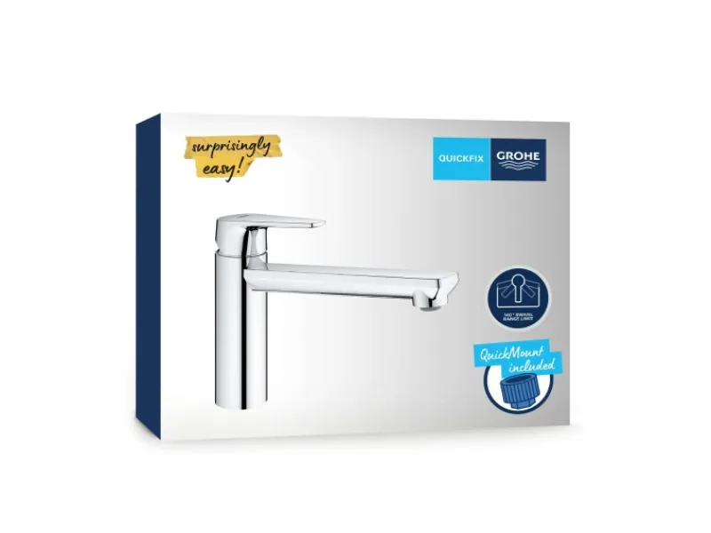 Hot Grohe QuickFix Start Edge Einhand-Spültischbatterie DN 15