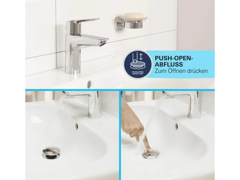 Sale Grohe QuickFix Waschtischarmatur Start M herausziehbarer Auslauf 32 mm (1 1/4")