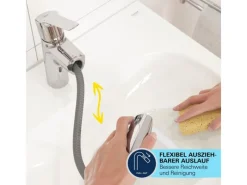 Sale Grohe QuickFix Waschtischarmatur Start M herausziehbarer Auslauf 32 mm (1 1/4
