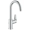 Grohe Einhebelmischer<QuickFix Waschtischarmatur Start Edge L Zugstangen-Ablaufgarnitur 1 1/4"