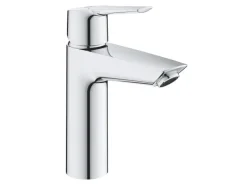 Grohe QuickFix Waschtischarmatur Start M-Size Push-open Ablaufgarnitur 1 1/4"< Einhebelmischer
