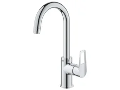 Grohe Einhebelmischer<QuickFix Waschtischarmatur Start Loop L Zugstangen-Ablaufgarnitur 1 1/4"