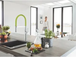 Grohe Schlauchauslauf GrohFlexx Küche Grün für Einhand-Küchenarmatur Essence< Ersatzteile Küchenarmatur