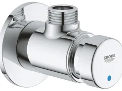Grohe Wandauslaufventil<Selbstschluss-Brauseventil Euroeco CT Chrom