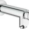 Grohe Wandauslaufventil<Selbstschluss-Wandauslaufventil Euroeco CT Chrom