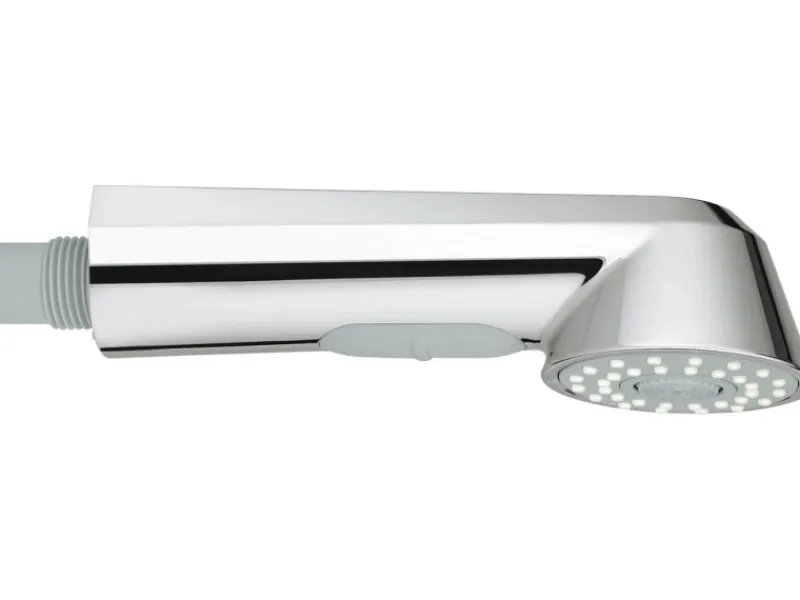 Grohe Spülbrause mit Langlebiger Oberfläche 7, 5 cm x 5 cm x 21,5 cm Chrom< Ersatzteile Küchenarmatur