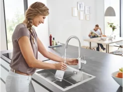 Grohe Einhebelmischer<Spültischbatterie Blue Home Start mit hohem Auslauf