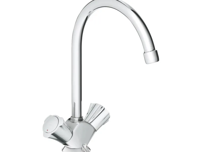 Clearance Grohe Spültisch-Einlochbatterie Costa Chrom