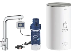 Outlet Grohe Standventil und Boiler Red Mono Größe-M Chrom