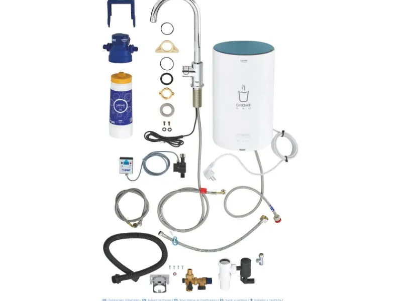 Grohe Standventil und Boiler Red Mono Größe-M Chrom