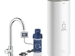 Grohe Standventil und Boiler Red Mono Größe-L Chrom< Einhebelmischer