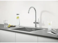 Grohe Standventil und Boiler Red Mono Größe-L Chrom< Einhebelmischer