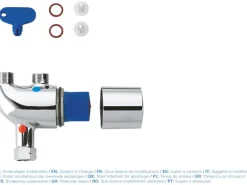 Sale Grohe Thermischer Verbrühschutz Grohtherm Micro in Chrom
