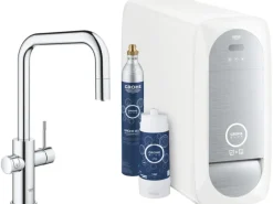 Grohe Einhebelmischer<U-Auslauf Starter Kit Blue Home